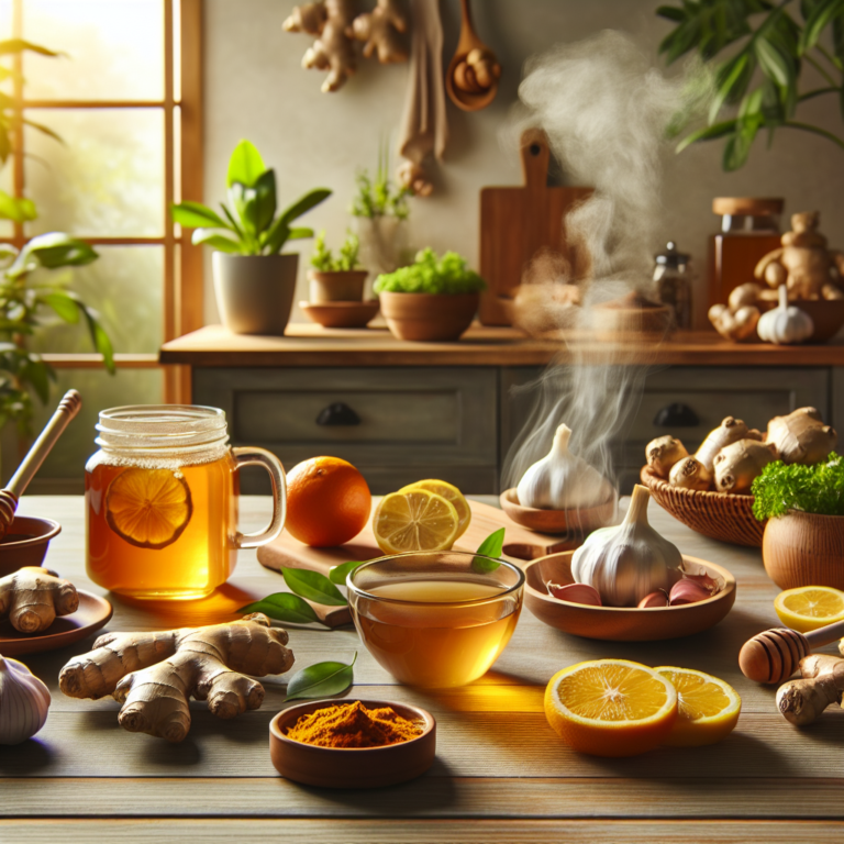 One-Health-Assist-article-with-herbs-honey-citrus-fruits-and-a-cup-of-herbal-tea-highlighting-natural-immunity-remedies.-Boost-Immunity-Naturally-Home-Remedies-You-Need