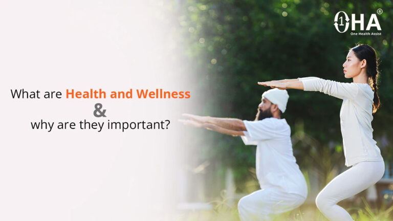 Difference of health and wellness
